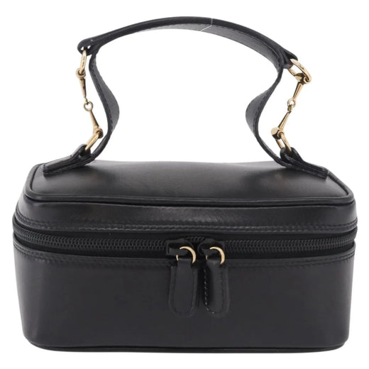 Gucci Horsebit Vanity Leather Black Accessory