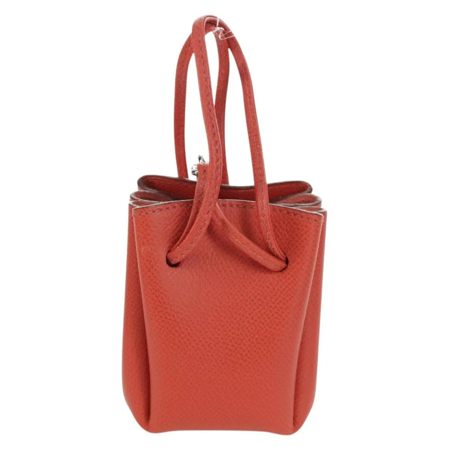 Hermes Vespa Leather Red Bag
