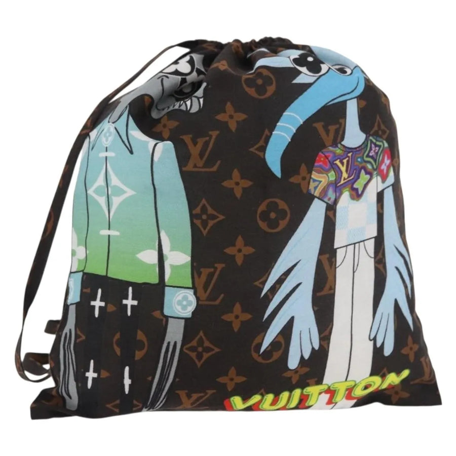 Louis Vuitton Lv Friends Canvas Brown Bag