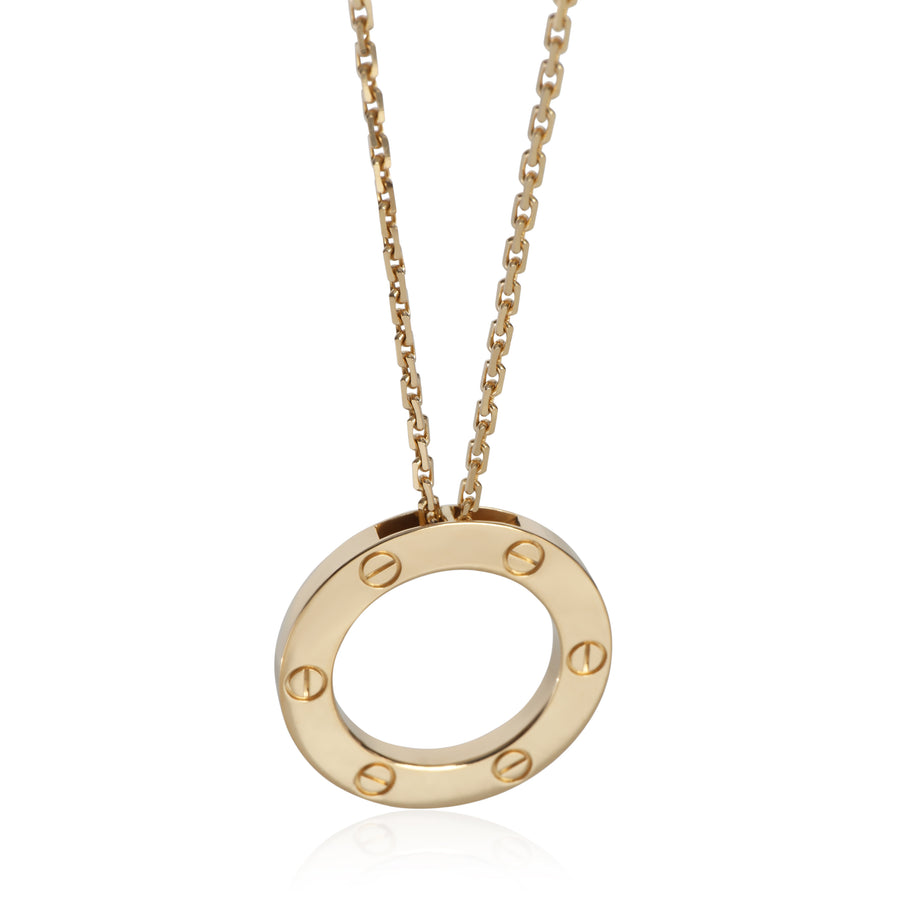 Cartier Yellow Gold Love Necklace 18k