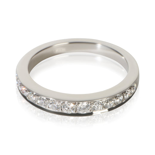 Tiffany & Co. Platinum Diamond Band 950