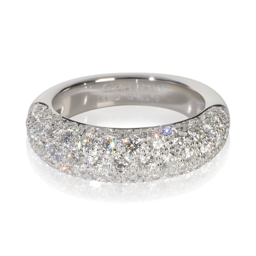 Cartier White Gold Diamond Mimi Star Ring 18k