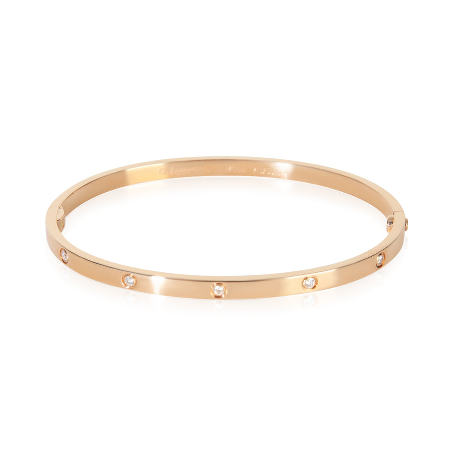 Cartier Rose Gold Diamond Small Model Love Bracelet 18k