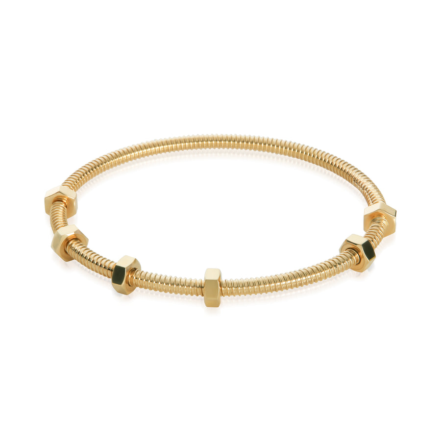 Cartier Yellow Gold Ecrou Bracelet 18k