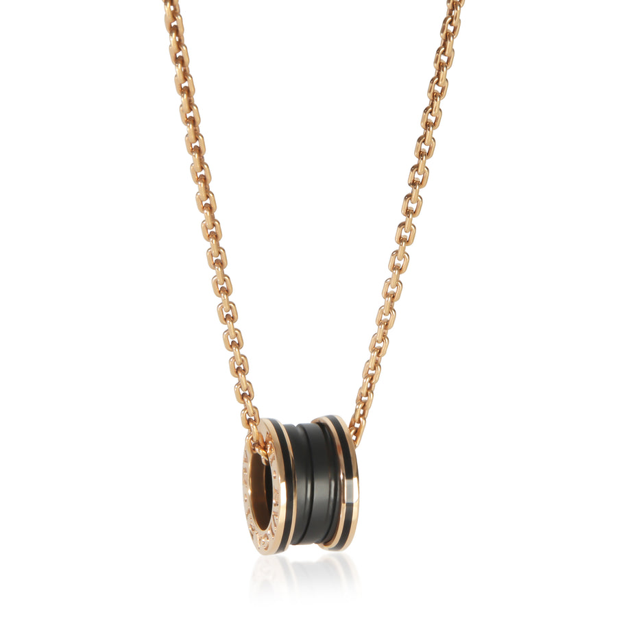 Bvlgari Rose Gold B.zero1 Necklace 18k