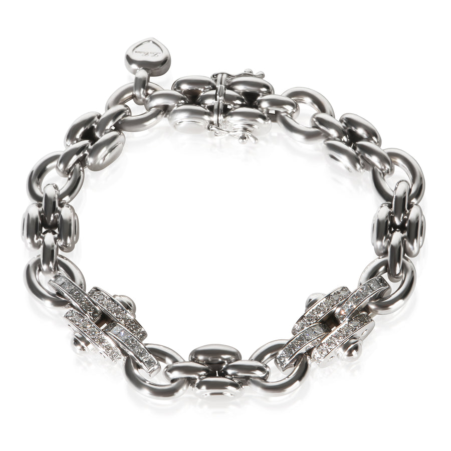 Chopard White Gold Diamond Bracelet 18k