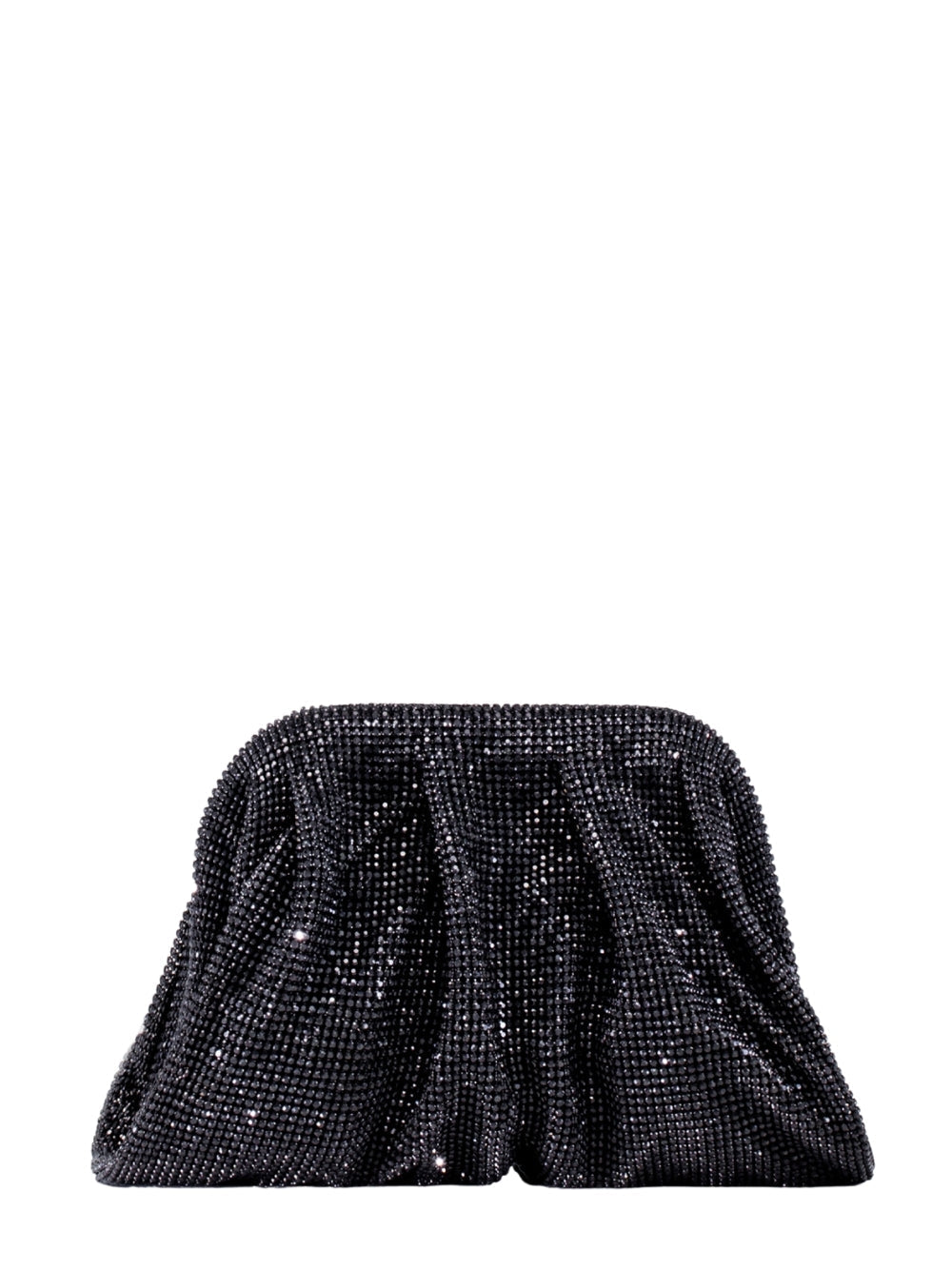Benedetta Bruzziches Clutch — Black Aluminium Mesh