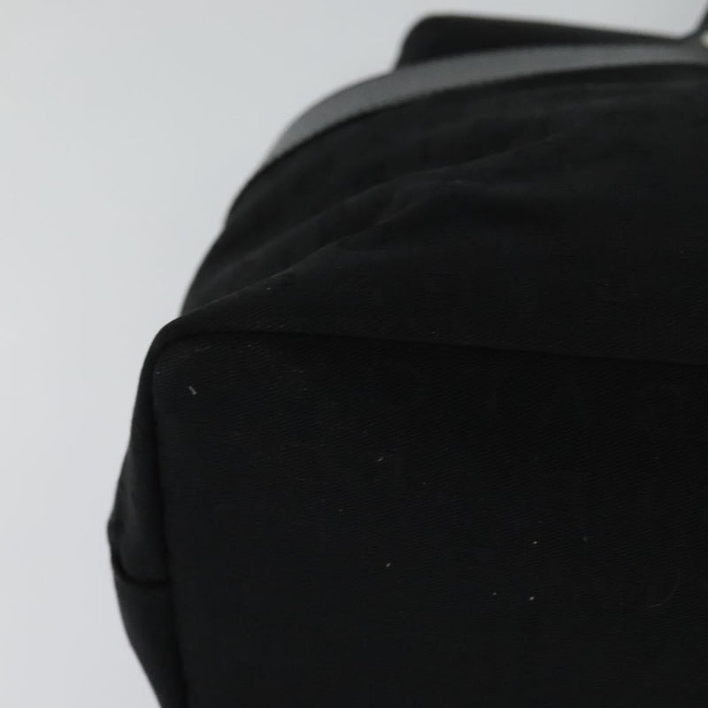Bvlgari Logomania Canvas Black Bag