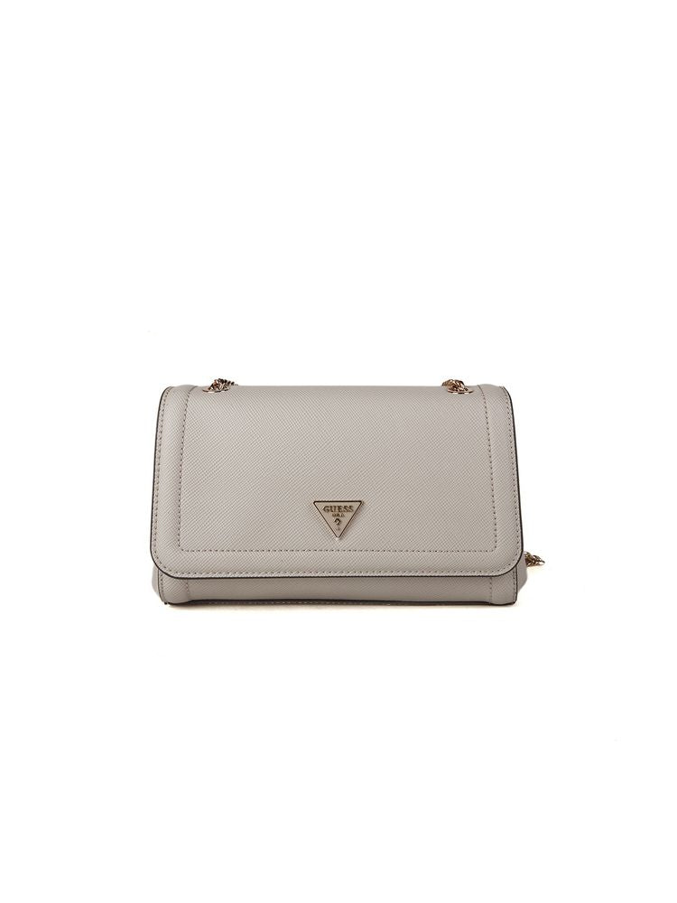 Guess Noelle Ii Crossbody Bag — Taupe Polyurethane