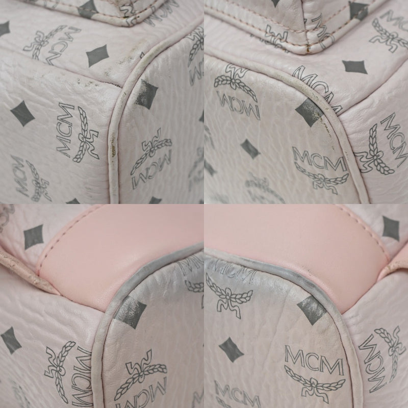 Mcm Vintage Vicetos Leather Pink Bag