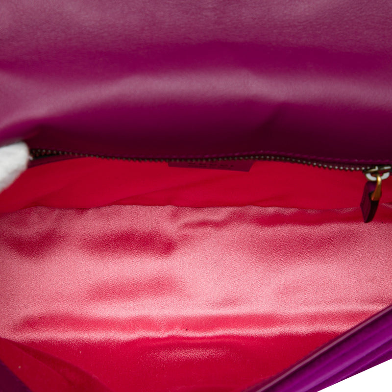Medium GG Marmont Matelasse Velvet Shoulder Bag - Image 4
