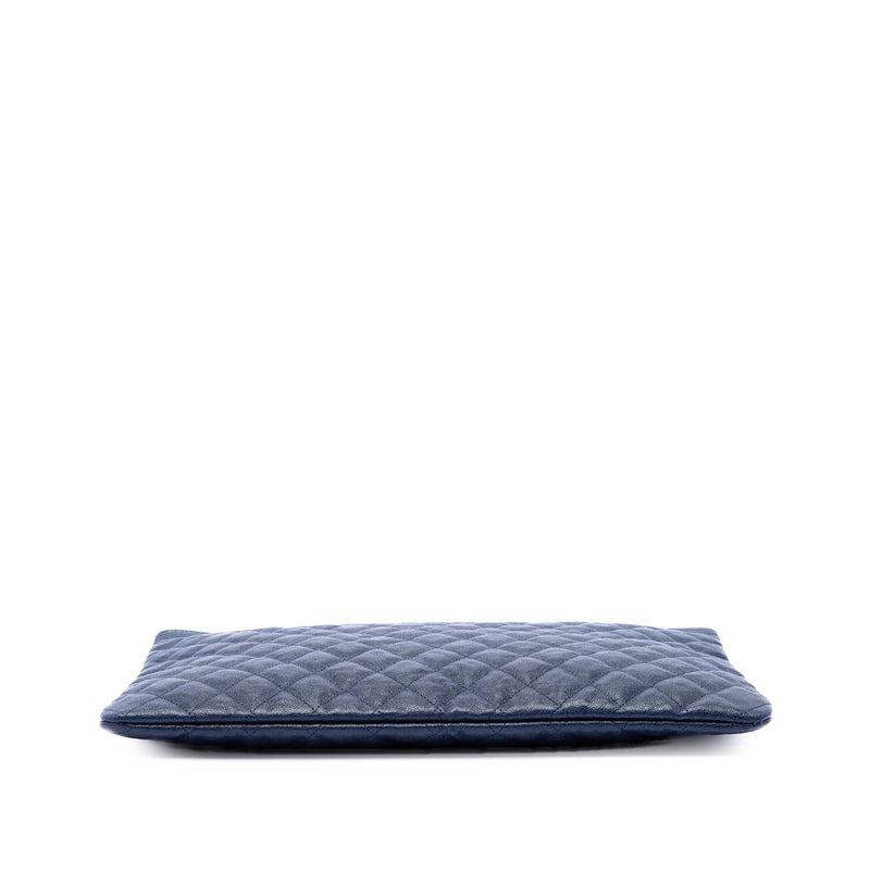 Large Quilted Caviar Boy O Case Clutch - Image 3