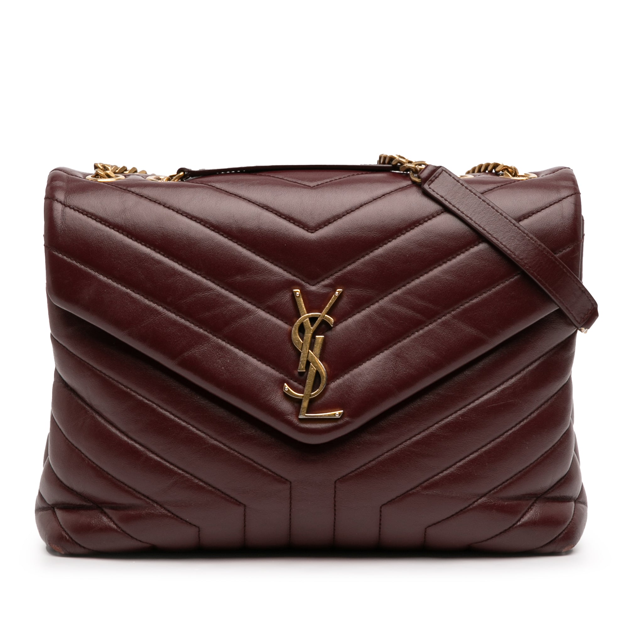 Medium Matelasse Calfskin Monogram LouLou Shoulder Bag - Image 1