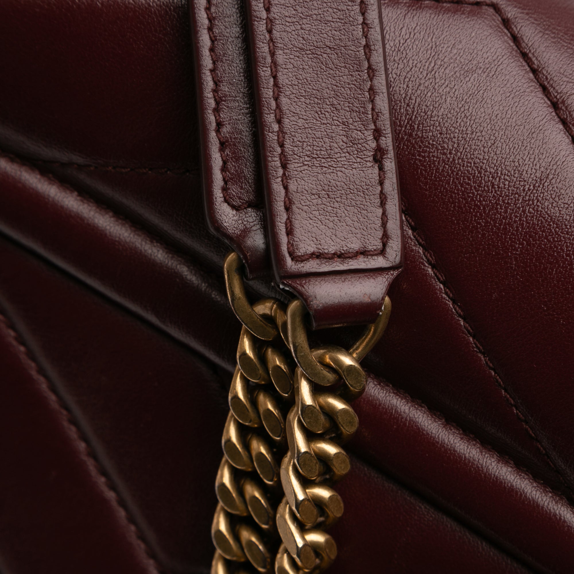 Medium Matelasse Calfskin Monogram LouLou Shoulder Bag - Image 10