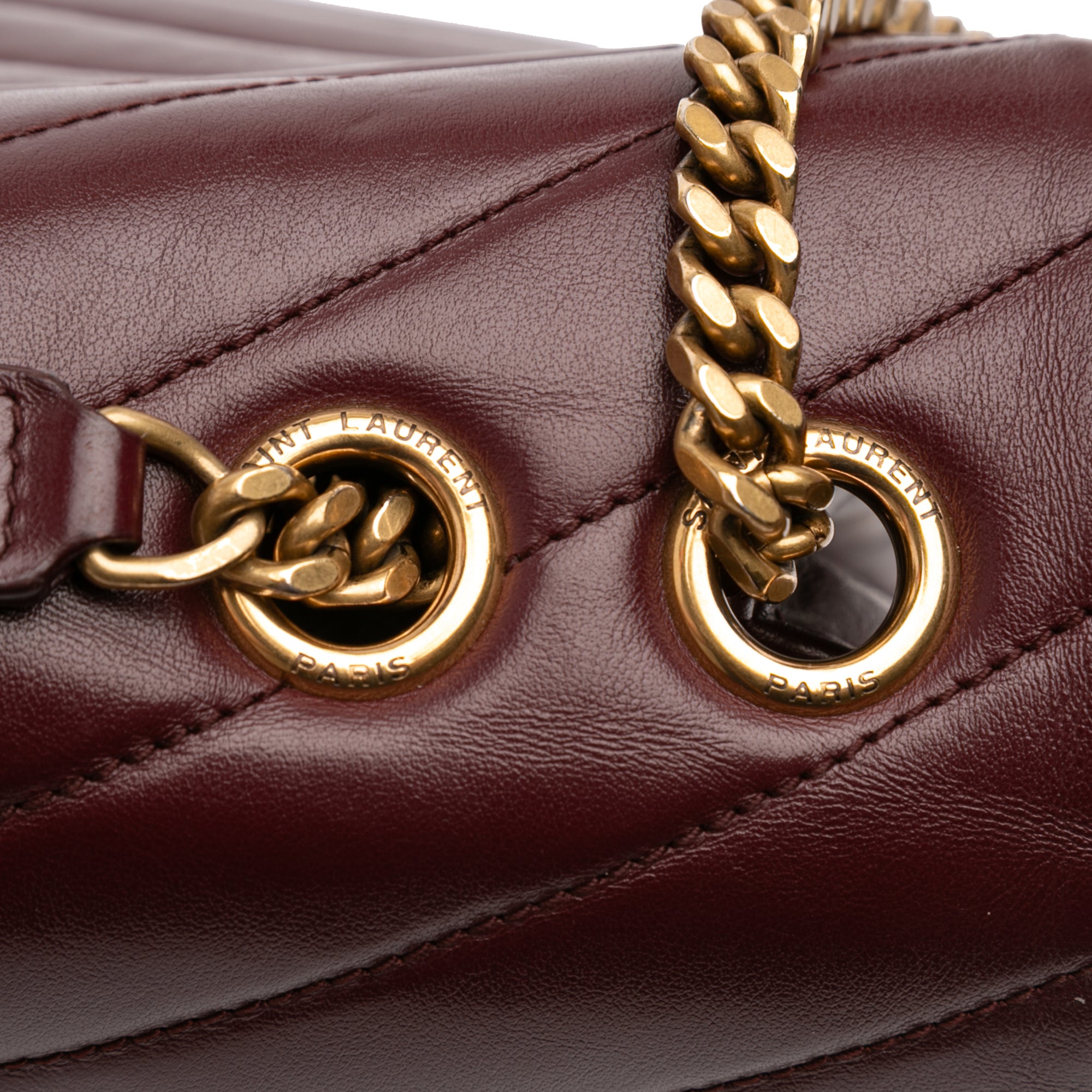 Medium Matelasse Calfskin Monogram LouLou Shoulder Bag - Image 7