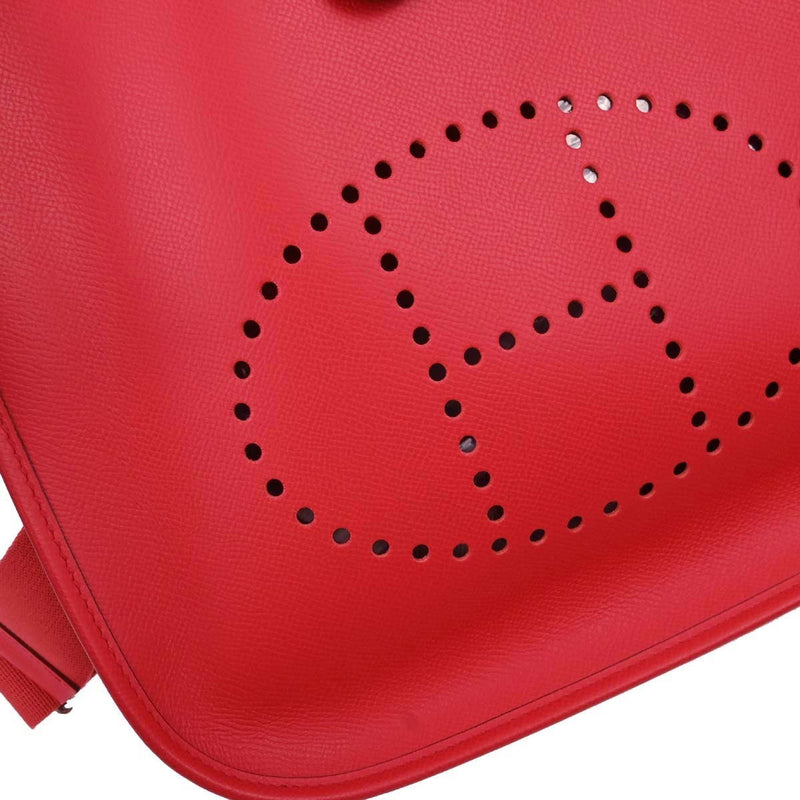 Hermes Evelyne Bag Gen Iii Epsom Red Leather