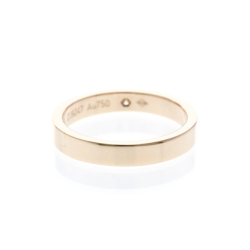 Cartier C De Wedding Band 18k Rose Gold With Diamond Pink_gold Bijoux