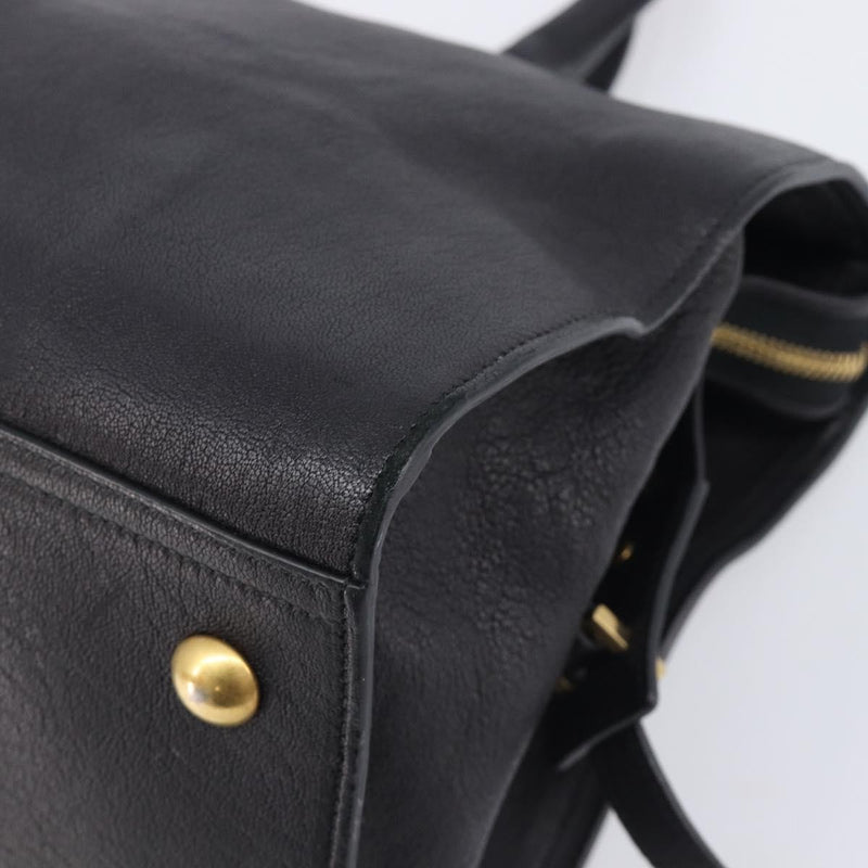Saint Laurent Classic Y Cabas Leather Black Bag