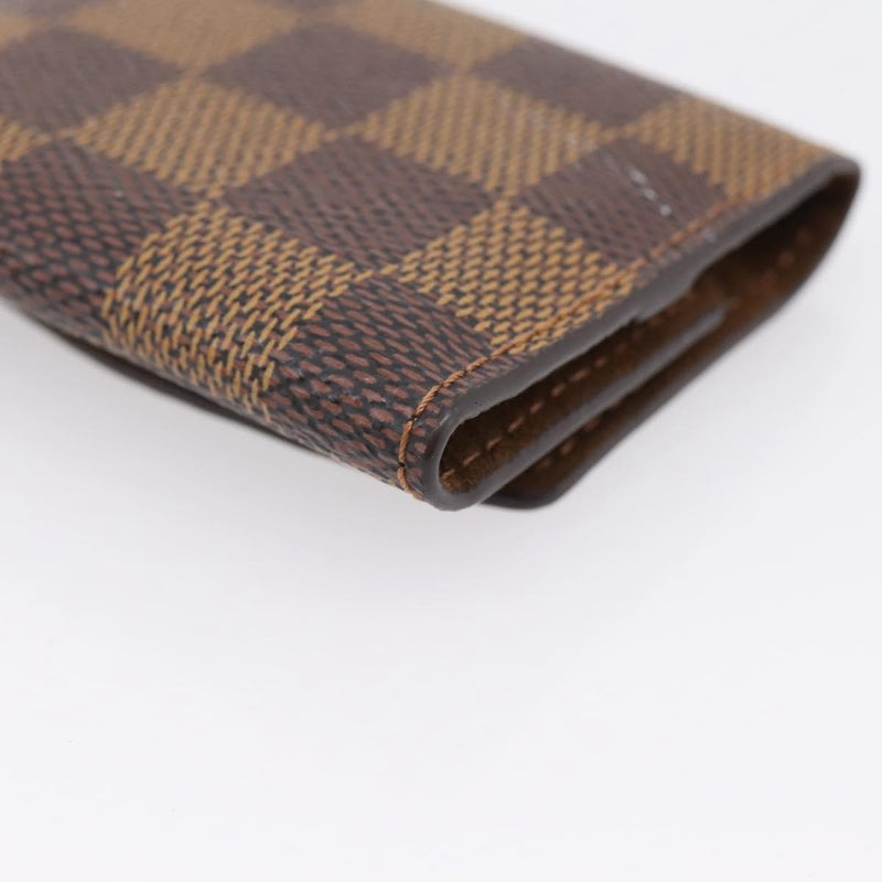 Louis Vuitton Cuff Case Monogram Damier Brown Canvas Accessory