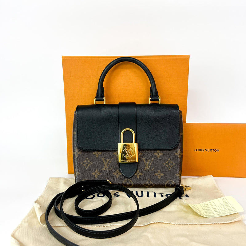 Louis Vuitton Monogramissime Bowling Monogram Canvas And Exotics Brown Bag