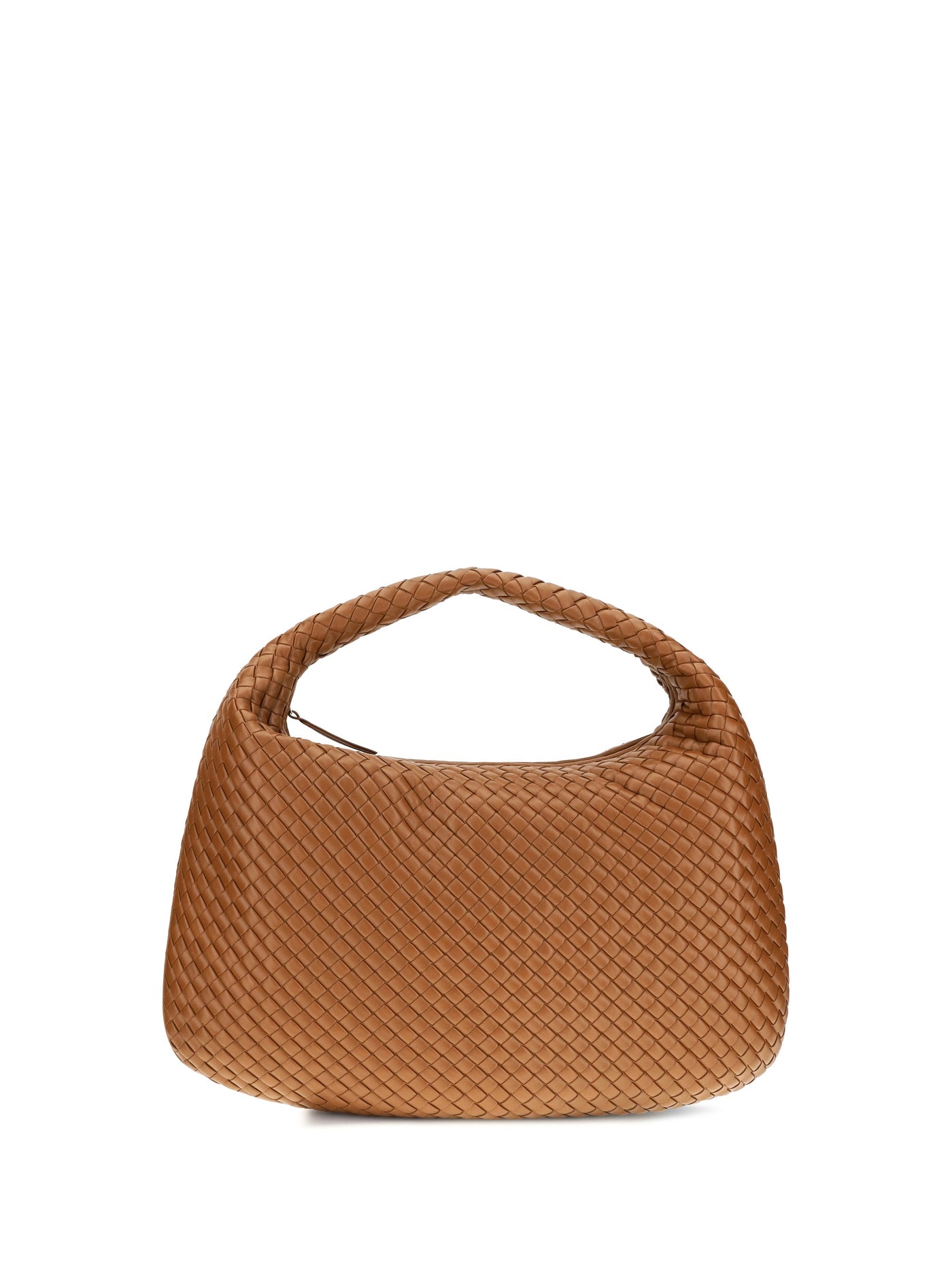 Bottega Veneta Shoulder Bag — Brown Calf Leather
