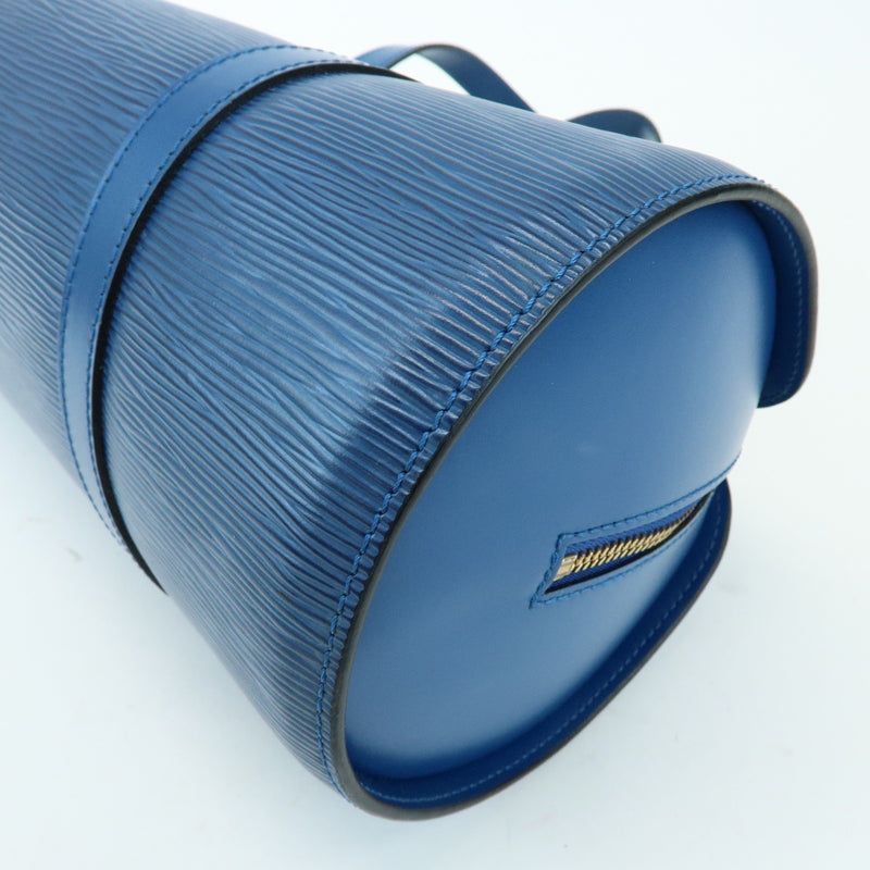 Louis Vuitton Soufflot Epi Leather Blue Bag