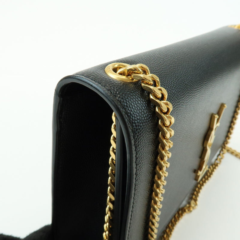 Saint Laurent Classic Monogram Leather Black Bag