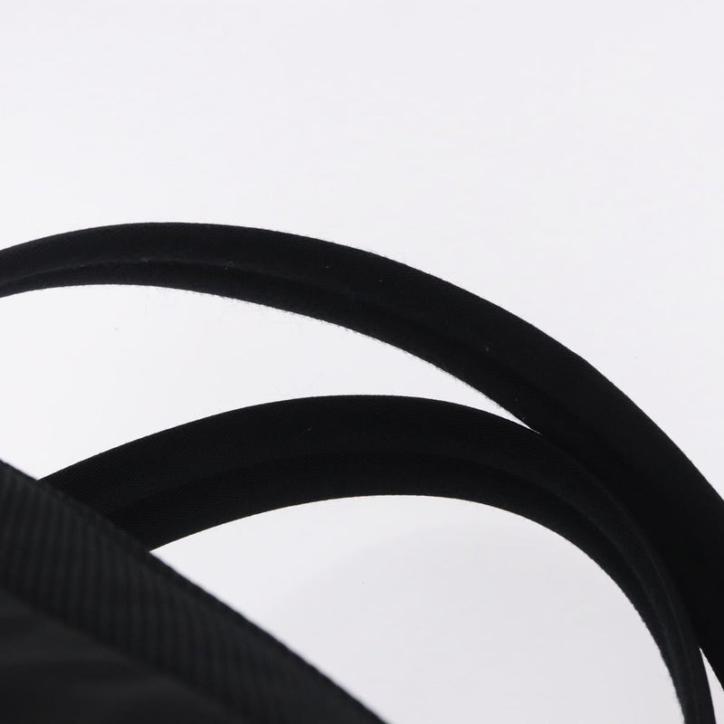 Fendi Fiend Nylon With Printed Leather Black Bag