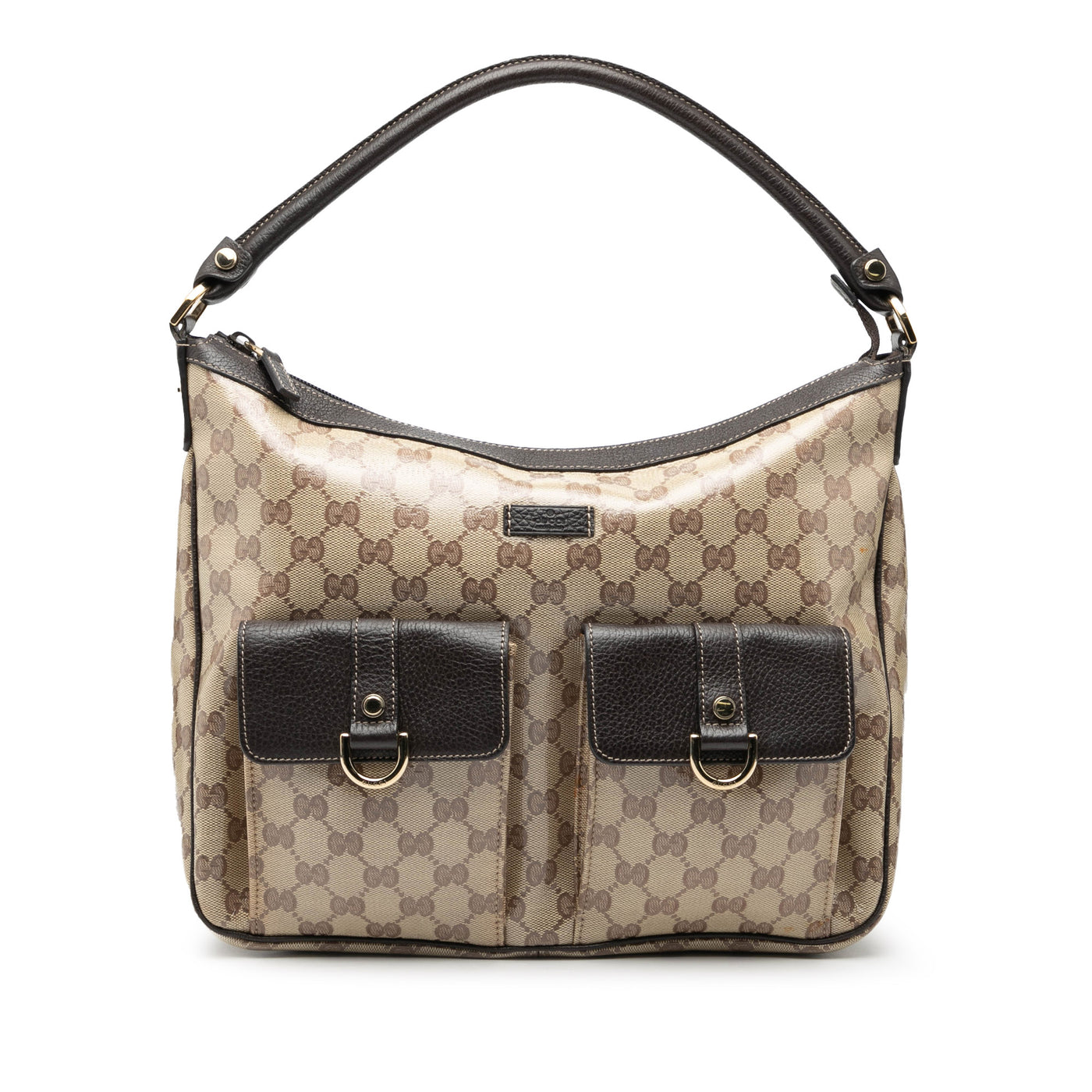 GG Crystal Abbey D Ring Handbag - Image 1