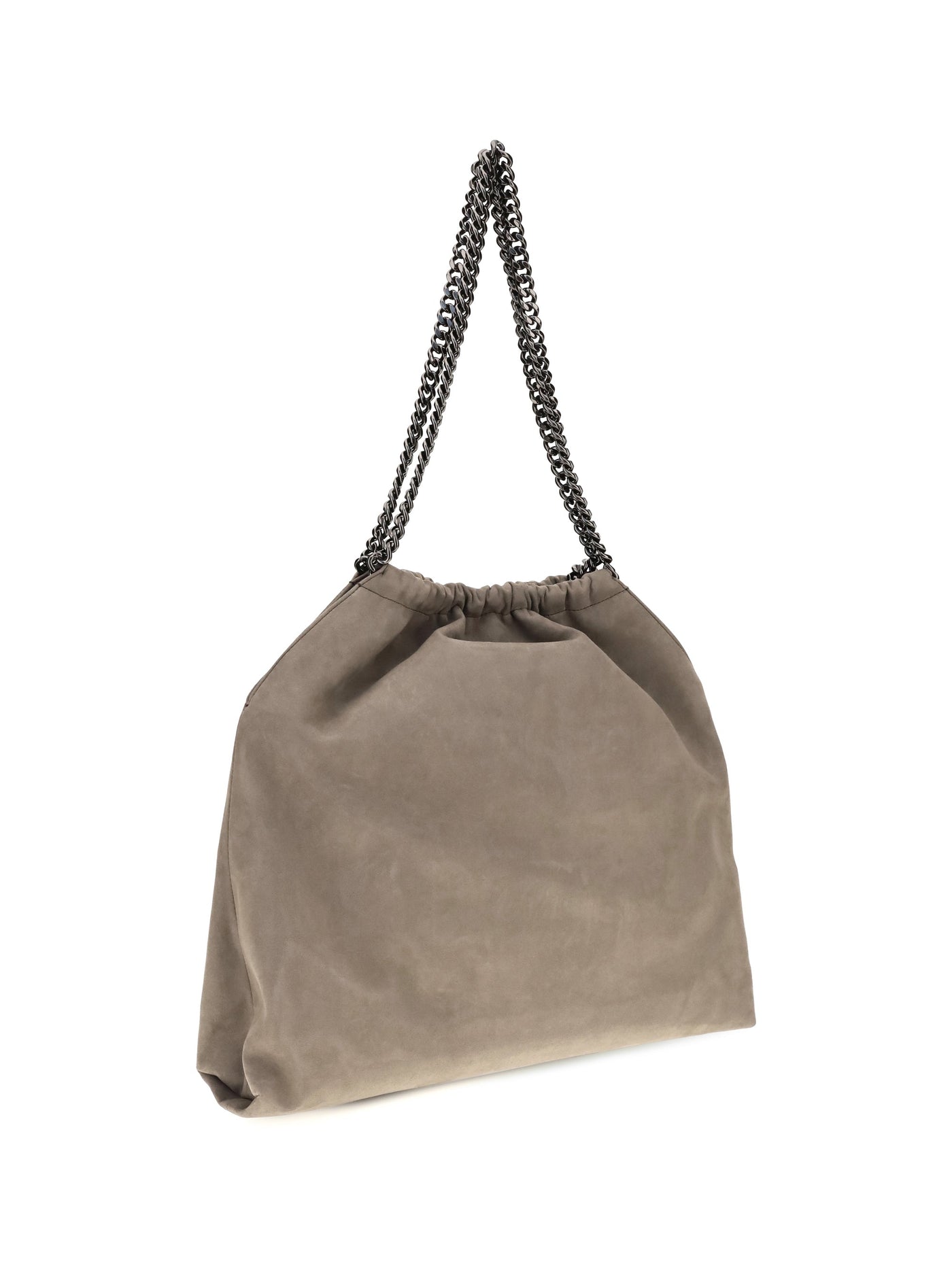 Stella Mccartney Falabella Shoulder Bag — Taupe Polyester