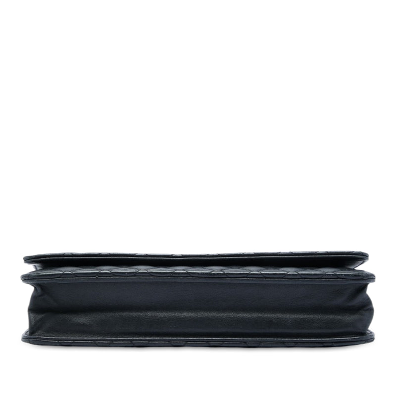 Quilted Lambskin Crest Wallet On Chain - Image 3