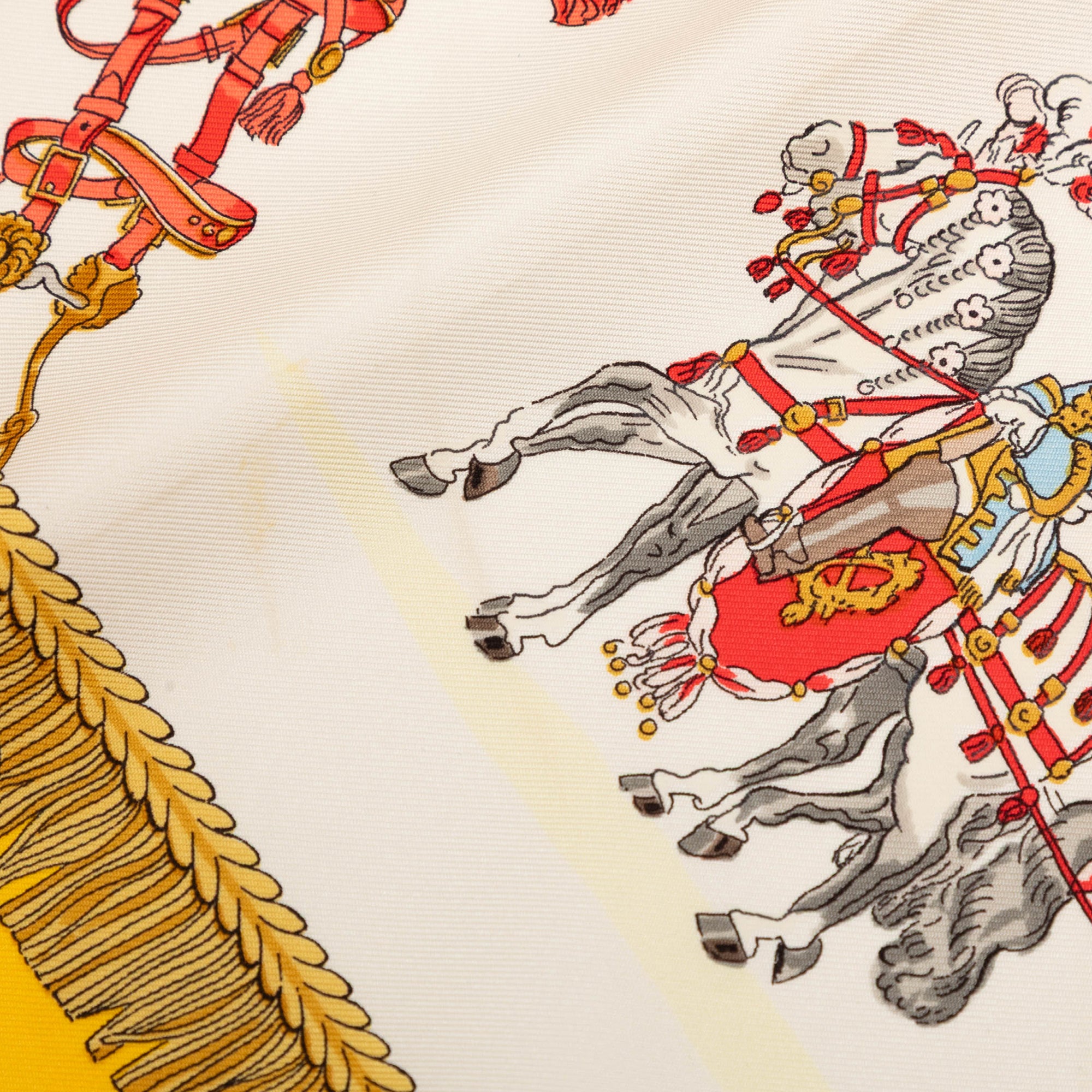 Caparacons De La France Et De L Inde Silk Scarf 90 - Image 5