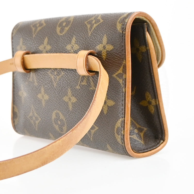 Louis Vuitton Florentine Pochette Canvas Brown Bag