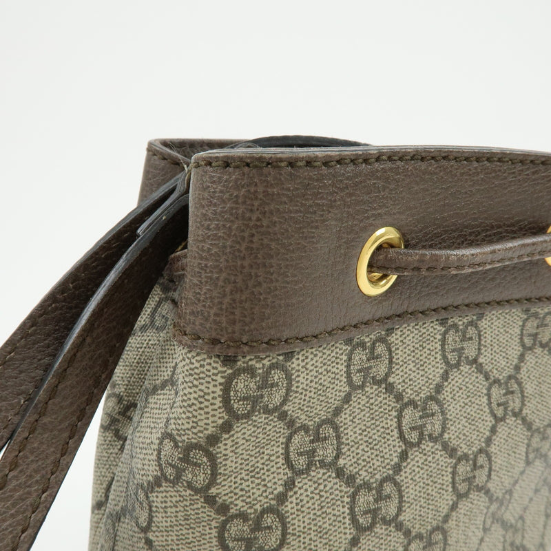 Gucci Ophidia Bucket Gg Coated Canvas Beige Bag