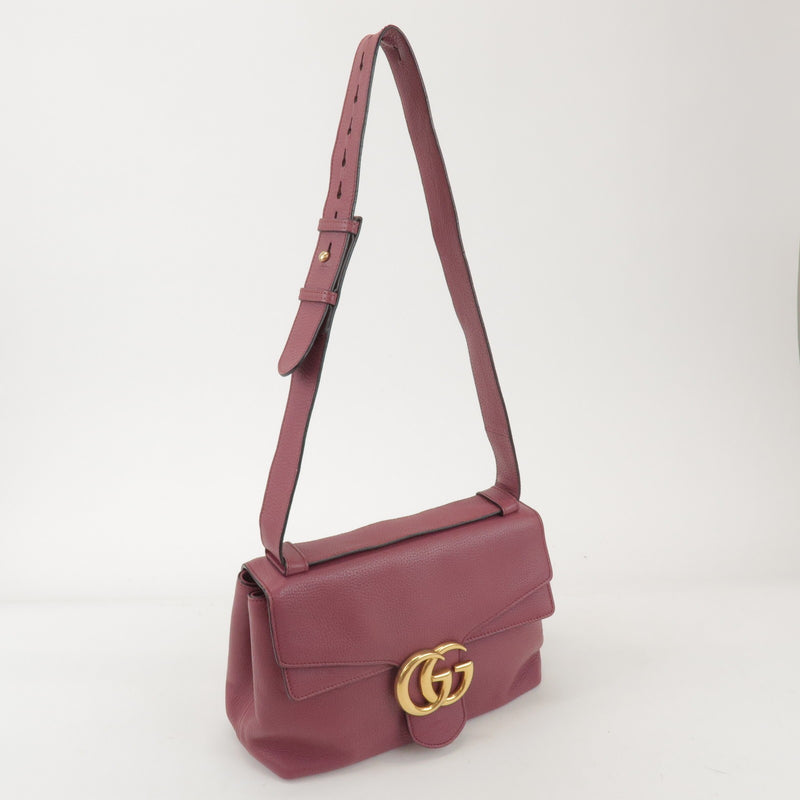 Gucci Gg Marmont Leather Pink Bag