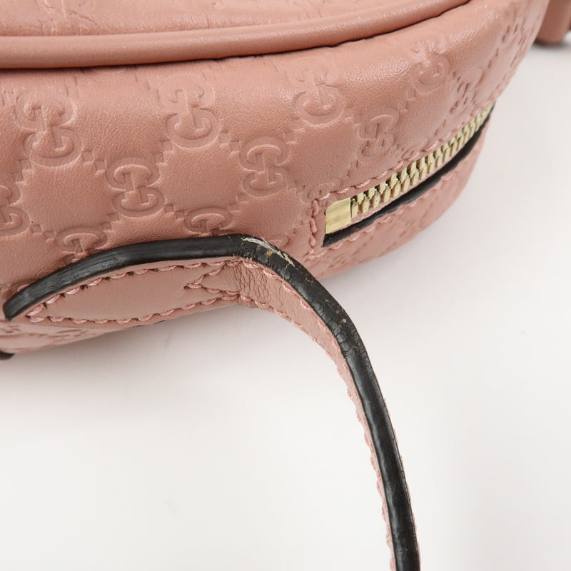 Gucci Bree Disco Microguccissima Leather Pink Bag