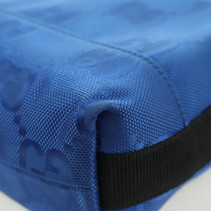 Gucci Off The Grid Buckle Messenger Gg Econyl Blue Canvas