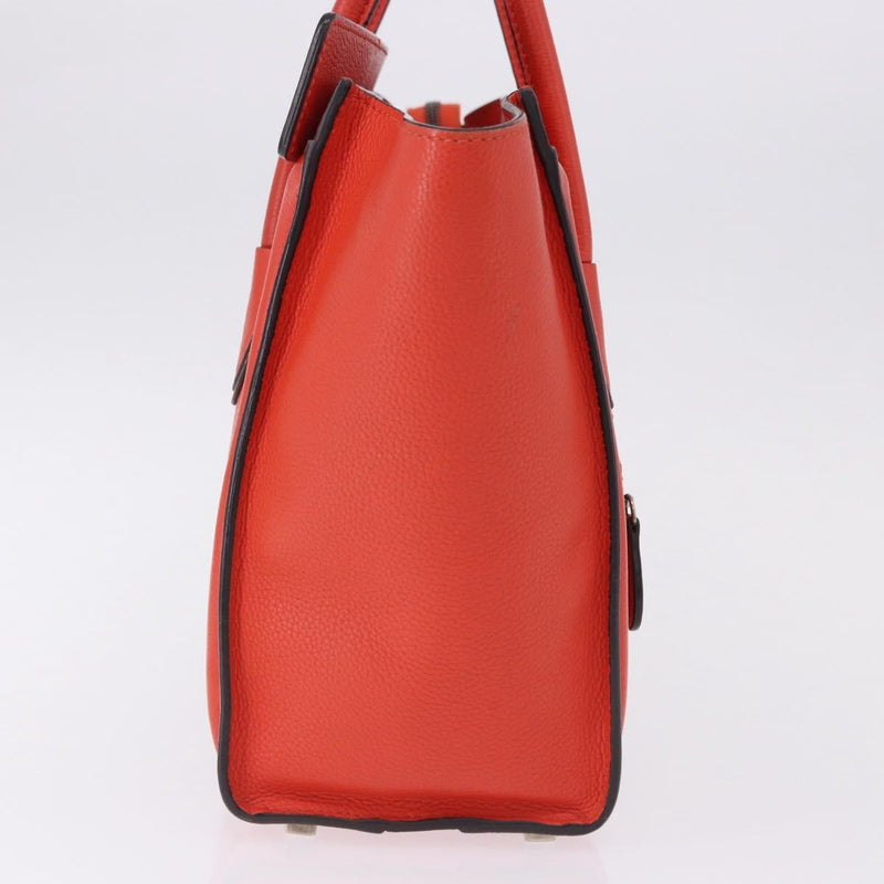 Celine Luggage Smooth Leather Red Bag