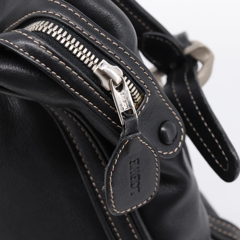 Loewe Shoulder Bag Leather Black