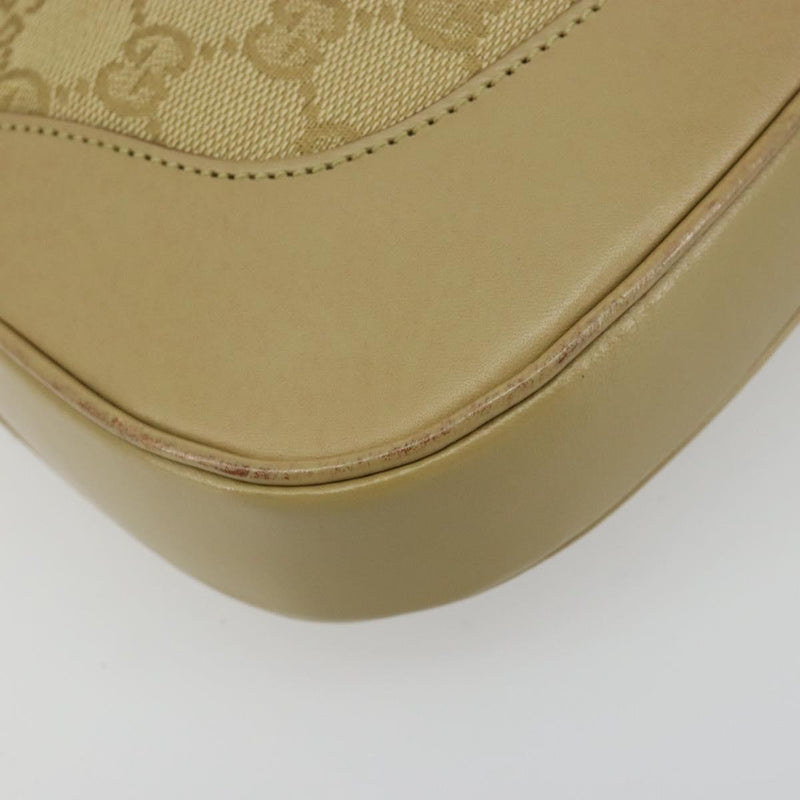 Gucci Web Jackie O Hobo Gg Canvas Beige