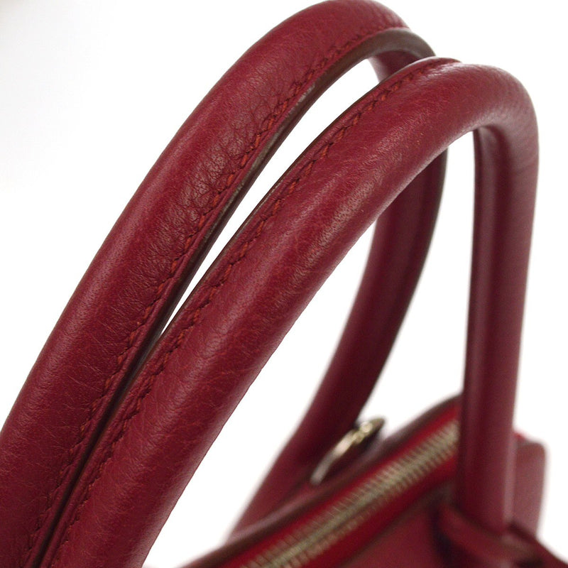 Hermes Bolide Clemence Red Leather Bag