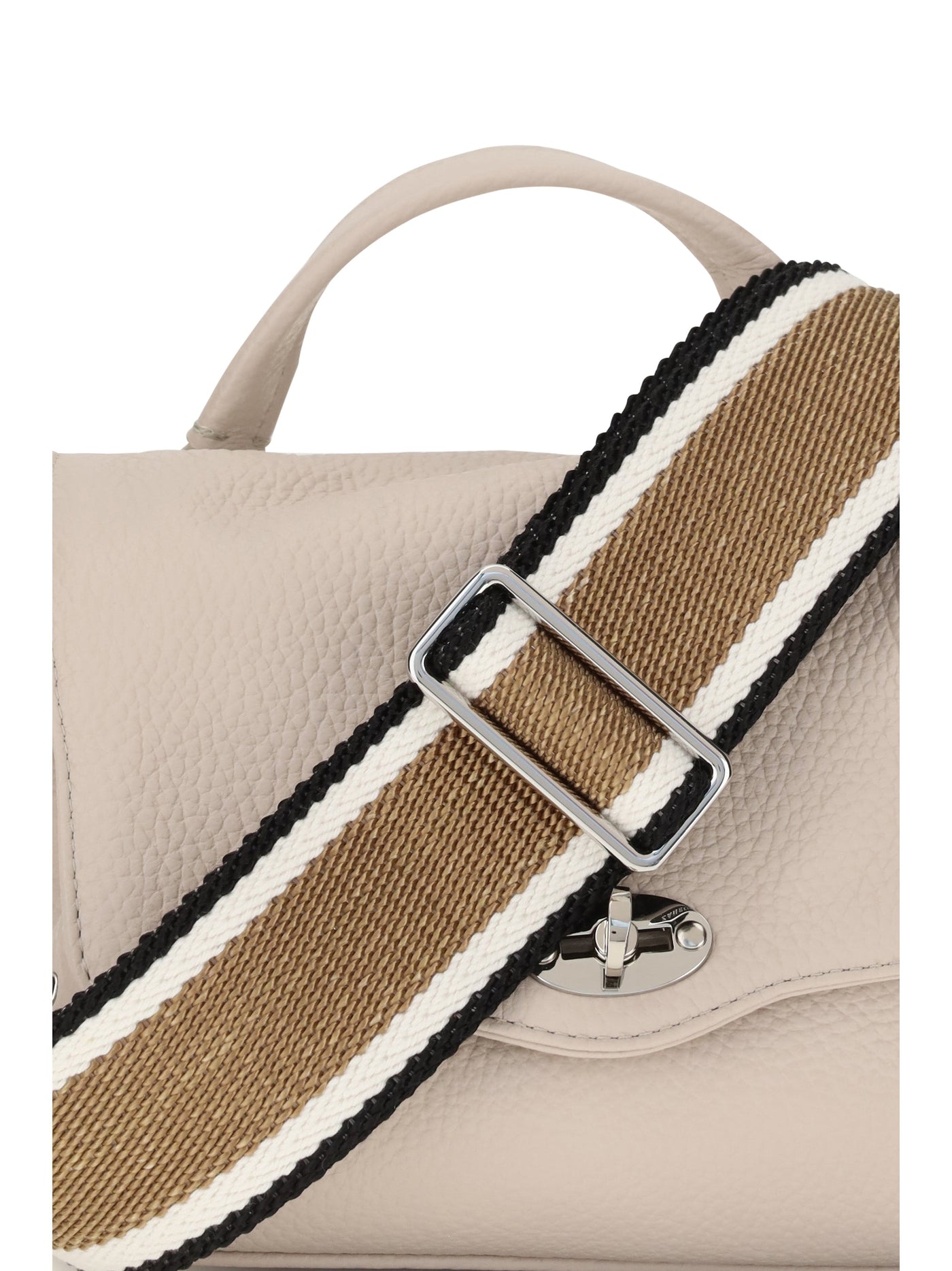 Zanellato Top Handle Bag — White Calf Leather