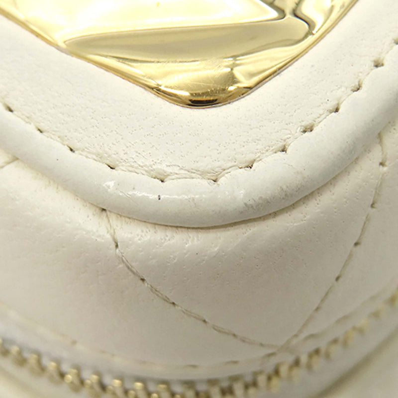 Mini CC Quilted Lambskin and Golden Plate Vanity Crossbody - Image 10