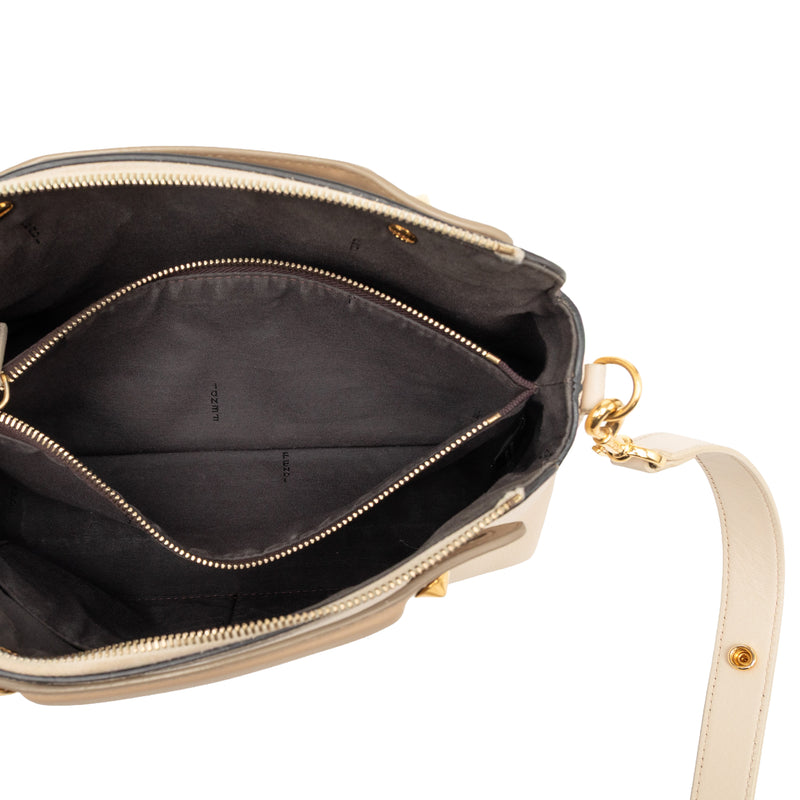 Medium Studded Leather Monster Eyes By The Way Satchel - Image 4