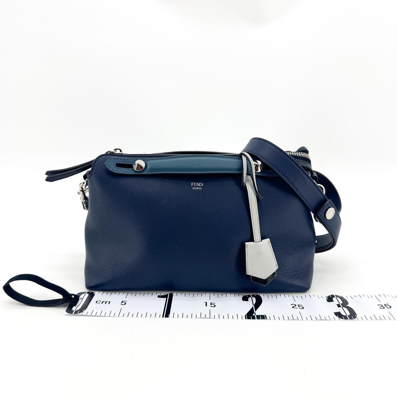 Fendi Selleria By The Way Satchel Leather White Calfskin