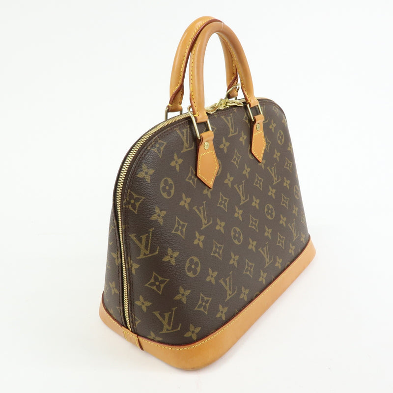 Louis Vuitton Alma Monogram Canvas Brown Bag