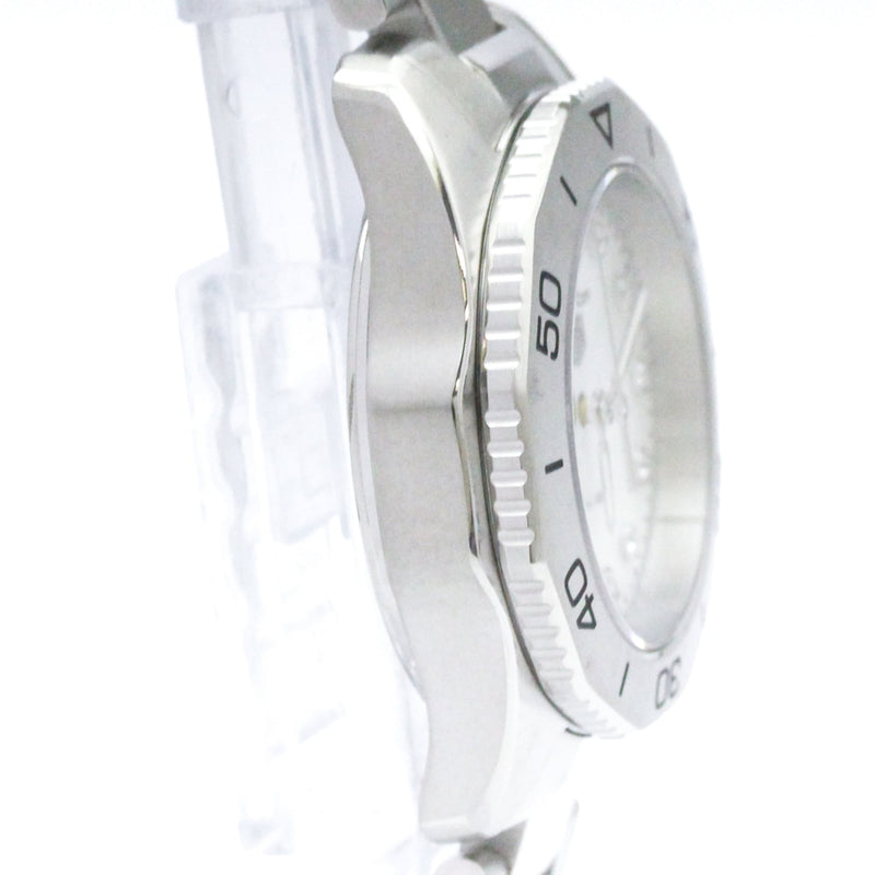 Tag Heuer Aquaracer 200m Quartz Stainless Steel With Diamond Bezel And Markers Mother Of Pearl Watches
