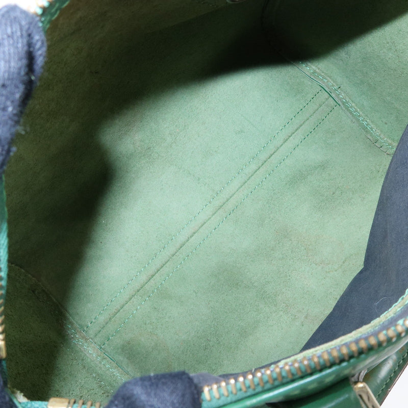 Louis Vuitton Speedy Epi Leather Green Bag