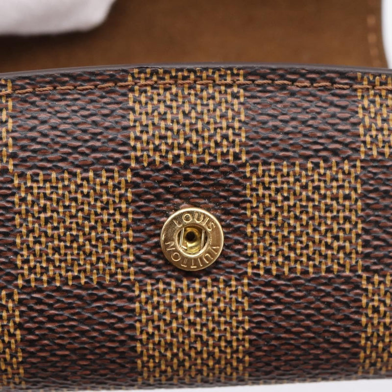 Louis Vuitton Cuff Case Monogram Damier Brown Canvas Accessory