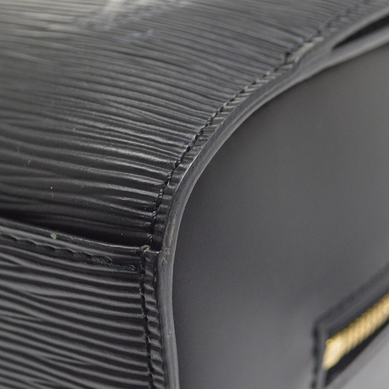 Louis Vuitton Pont Neuf Epi Leather Black Bag